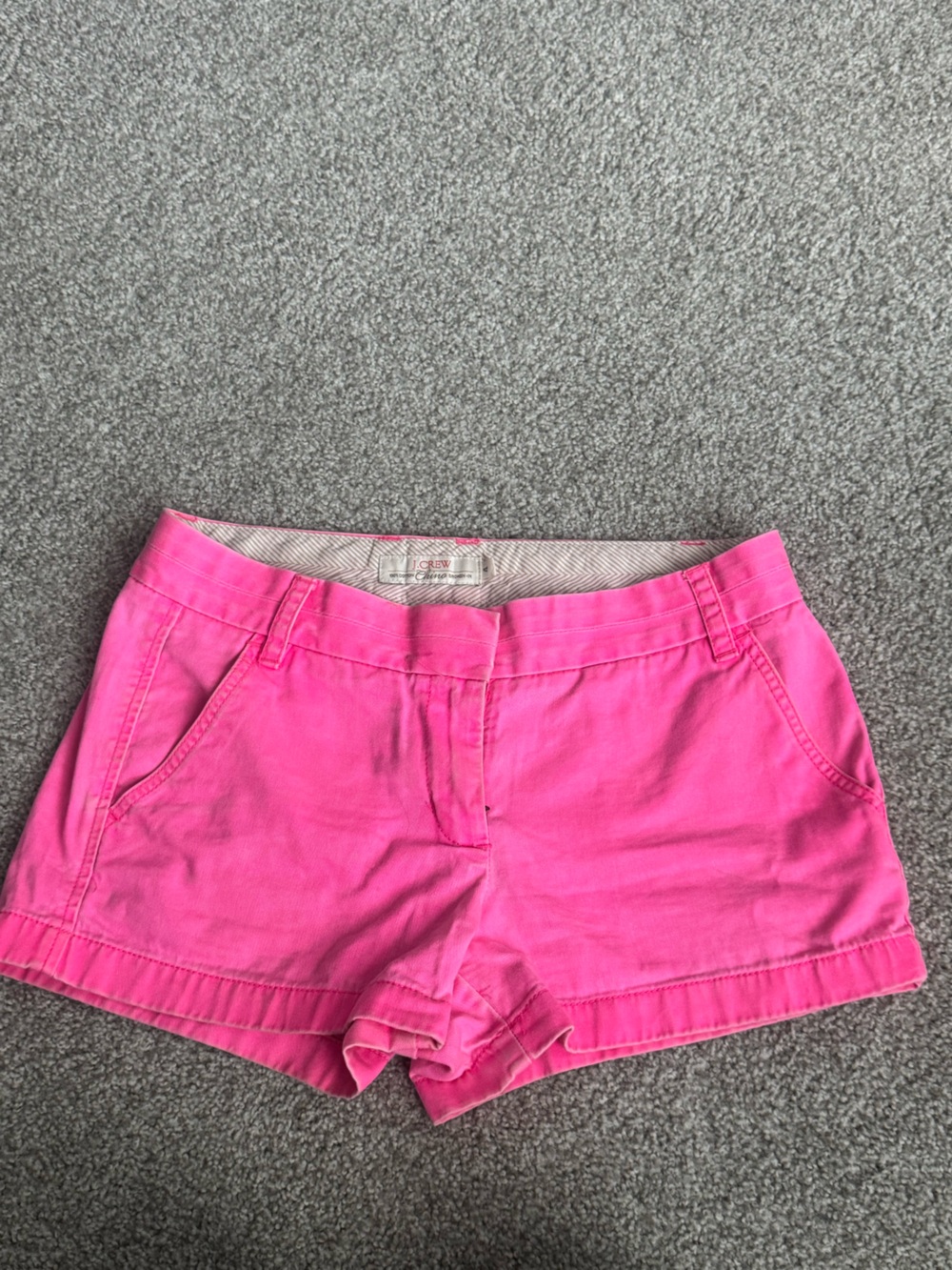 J. Crew Hot Pink Bermuda Shorts